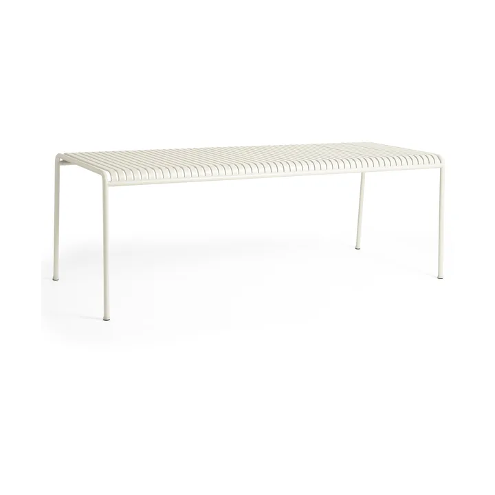 Palissade matbord 220x90 cm - Cream white - HAY