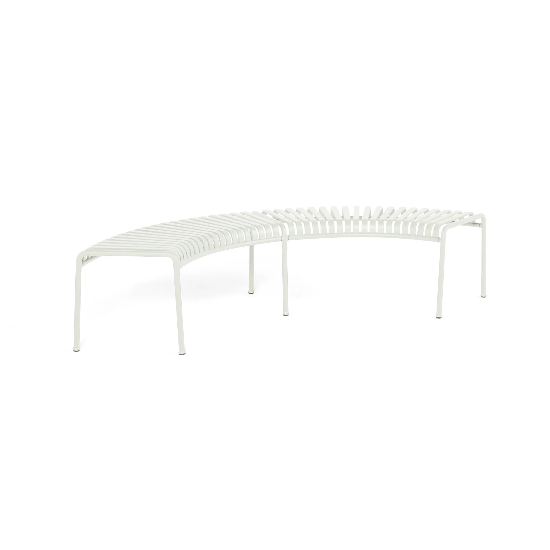Palissade parkbänk, Cream white HAY