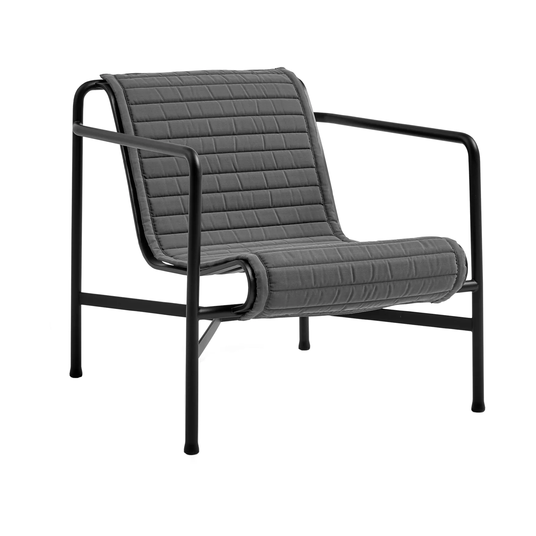 Palissade Quilted dyna, Anthracite, till loungefåtölj low HAY