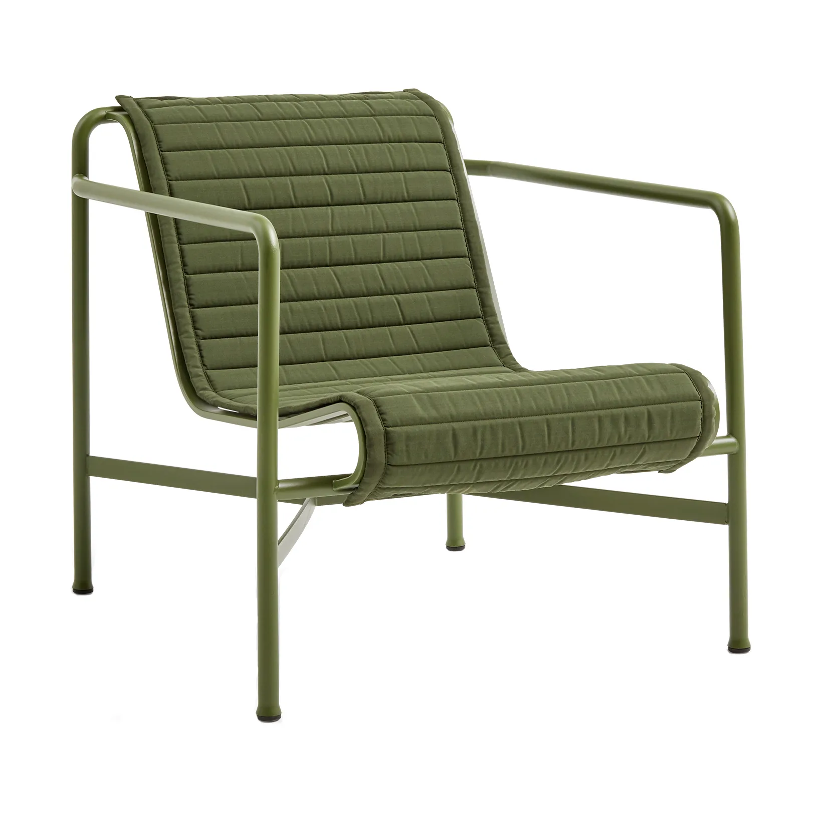 Palissade Quilted dyna, Olive, till loungefåtölj low HAY