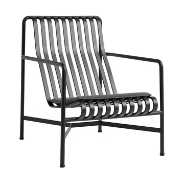 Palissade sittdyna till loungefåtölj high & low - Anthracite - HAY