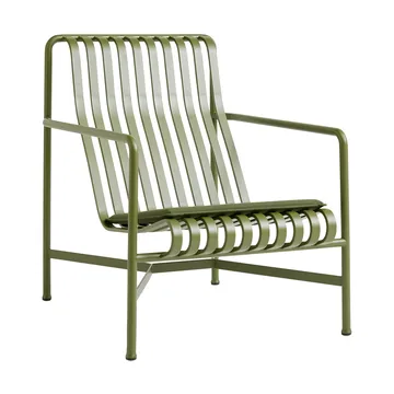 Palissade sittdyna till loungefåtölj high & low - Olive - HAY