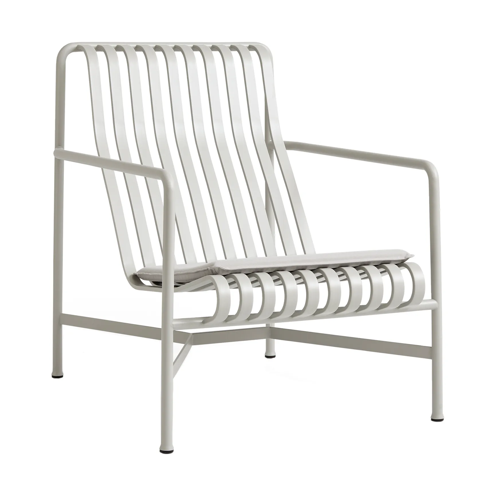 Palissade sittdyna till loungefåtölj high & low, Sky grey HAY
