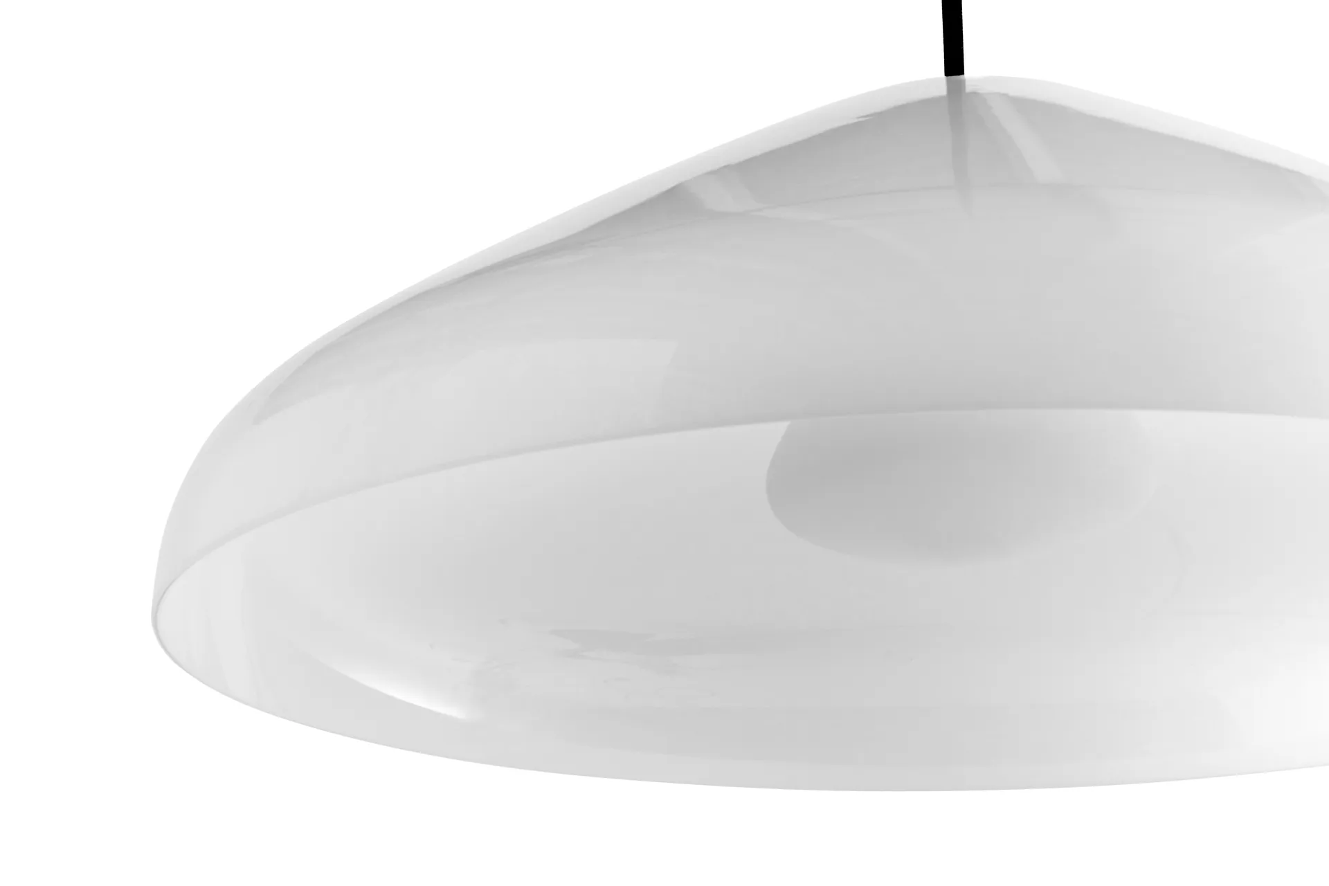 Pao Glass pendel Ø47 cm, Vit HAY