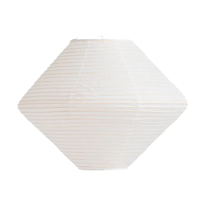 Paper Shade Diamond lampskärm - Classic white, Ø50 cm - HAY