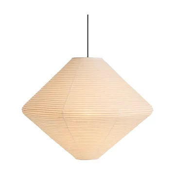 Paper Shade Diamond lampskärm - Classic white, Ø80 cm - HAY