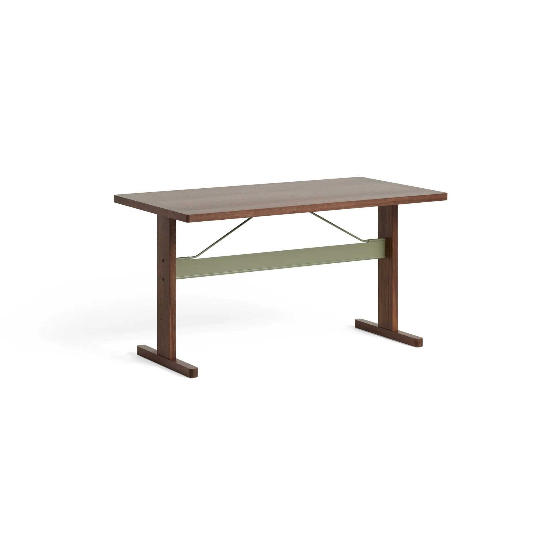 Passerelle matbord 160x85x74 cm, Valnöt-thyme green HAY