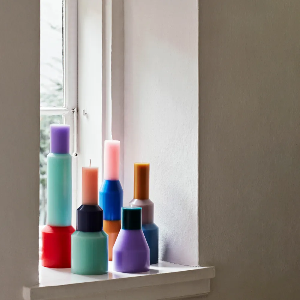 Pillar ljus, lavender, s HAY