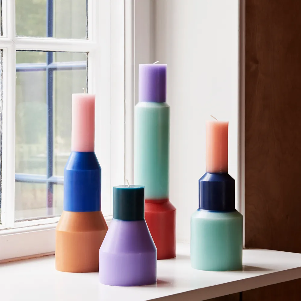 Pillar ljus, lavender, s HAY