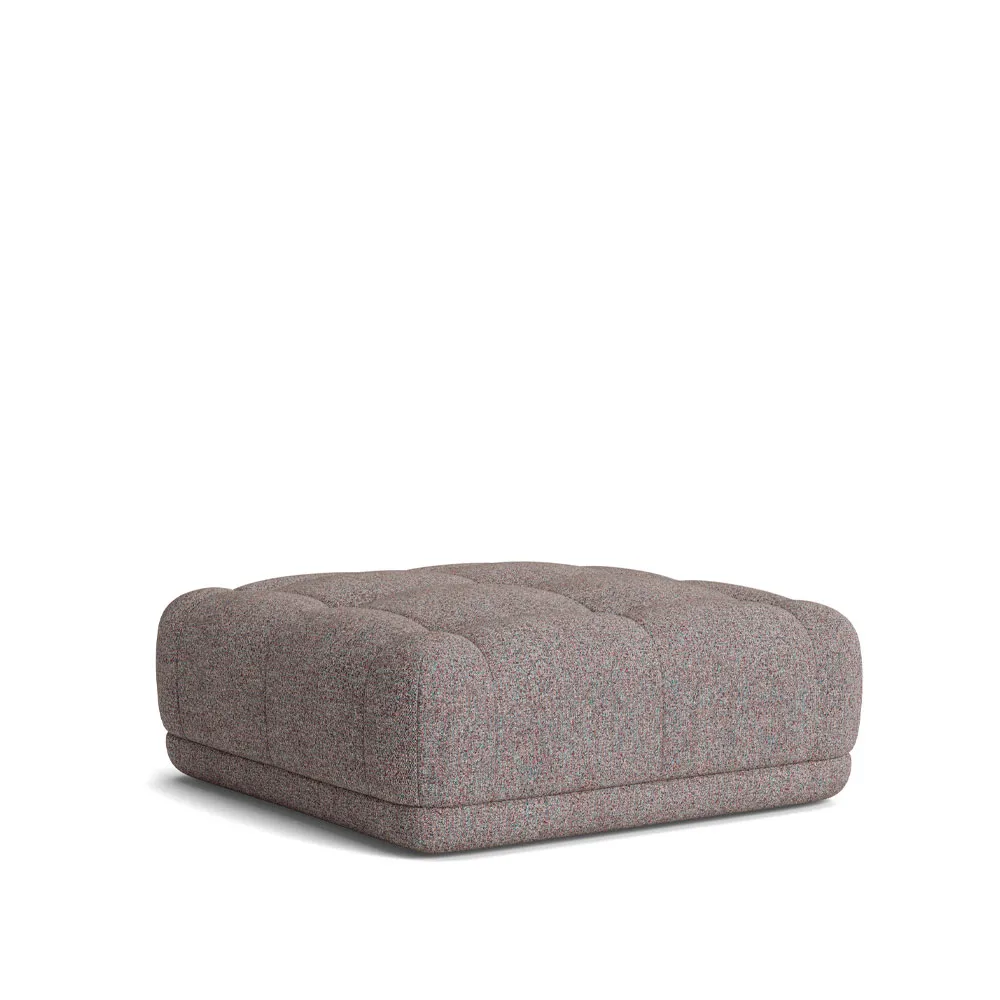 Quilton fotpall, tyg swarm multi HAY