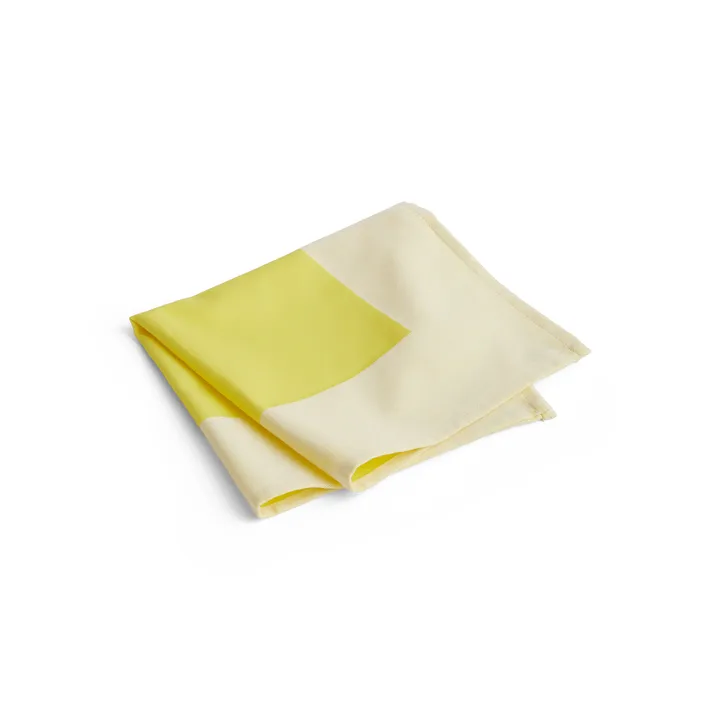 Ram tygservett 40x40 cm - Yellow - HAY