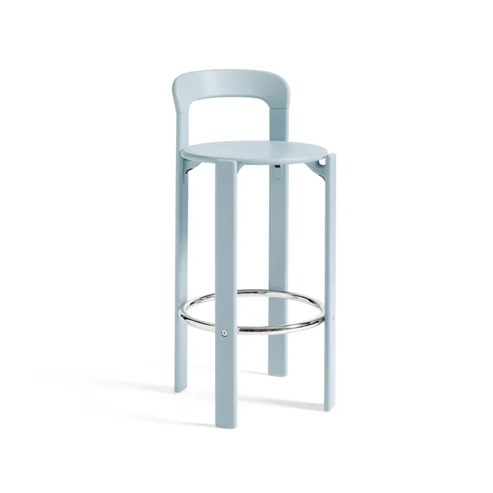 Rey barstol 75 cm - Slate blue - HAY
