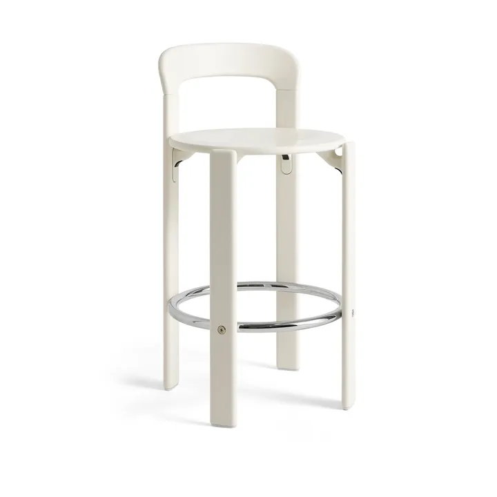Rey Low barstol lackad 65 cm - Cream white - HAY