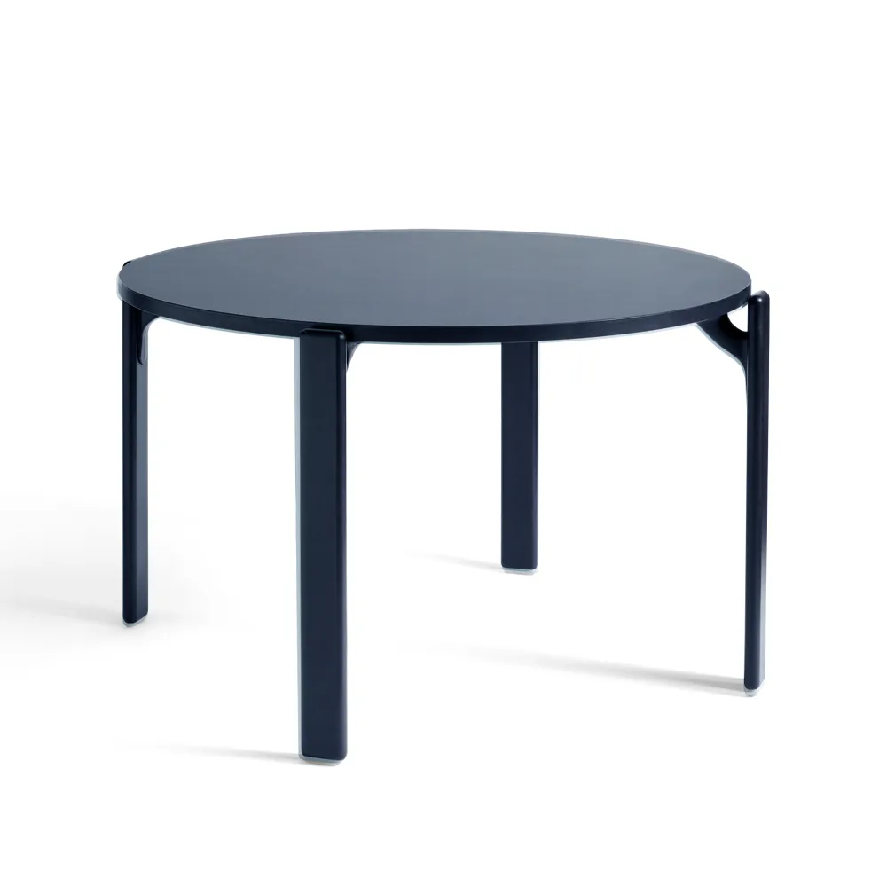 Rey matbord Ø128 cm, deep blue HAY
