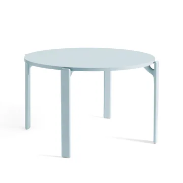 Rey matbord Ø128 cm - Slate blue - HAY