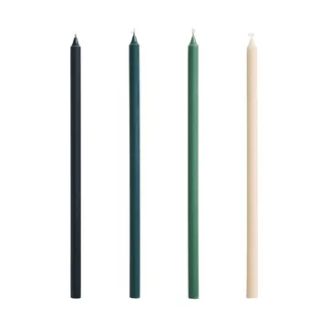 Slim ljus 4-pack - Green-dark green - HAY