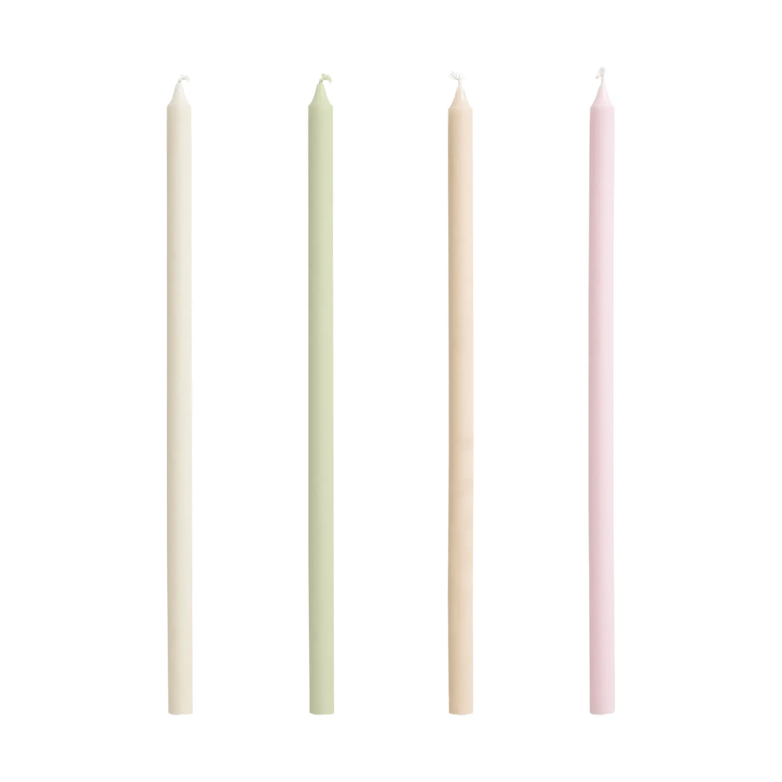 Slim ljus 4-pack, Pastels HAY