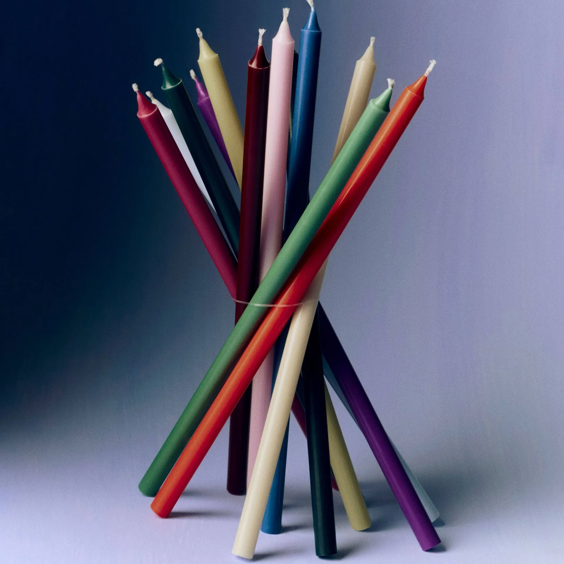 Slim ljus 4-pack, Purple-blue HAY