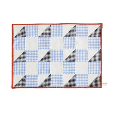 Sobremesa bordstablett 31x45 cm - Check blue - HAY