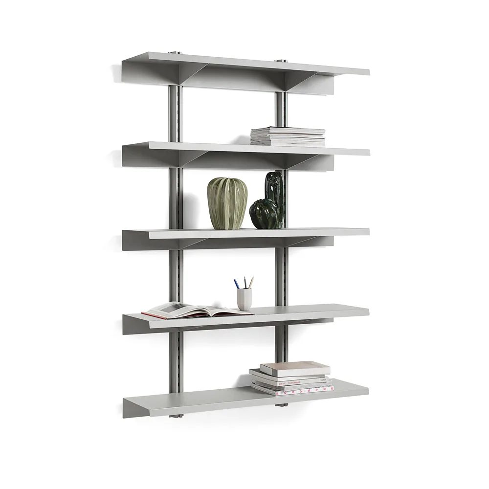Standard Issue vägghylla, sky grey, 90, 3hyllor  HAY