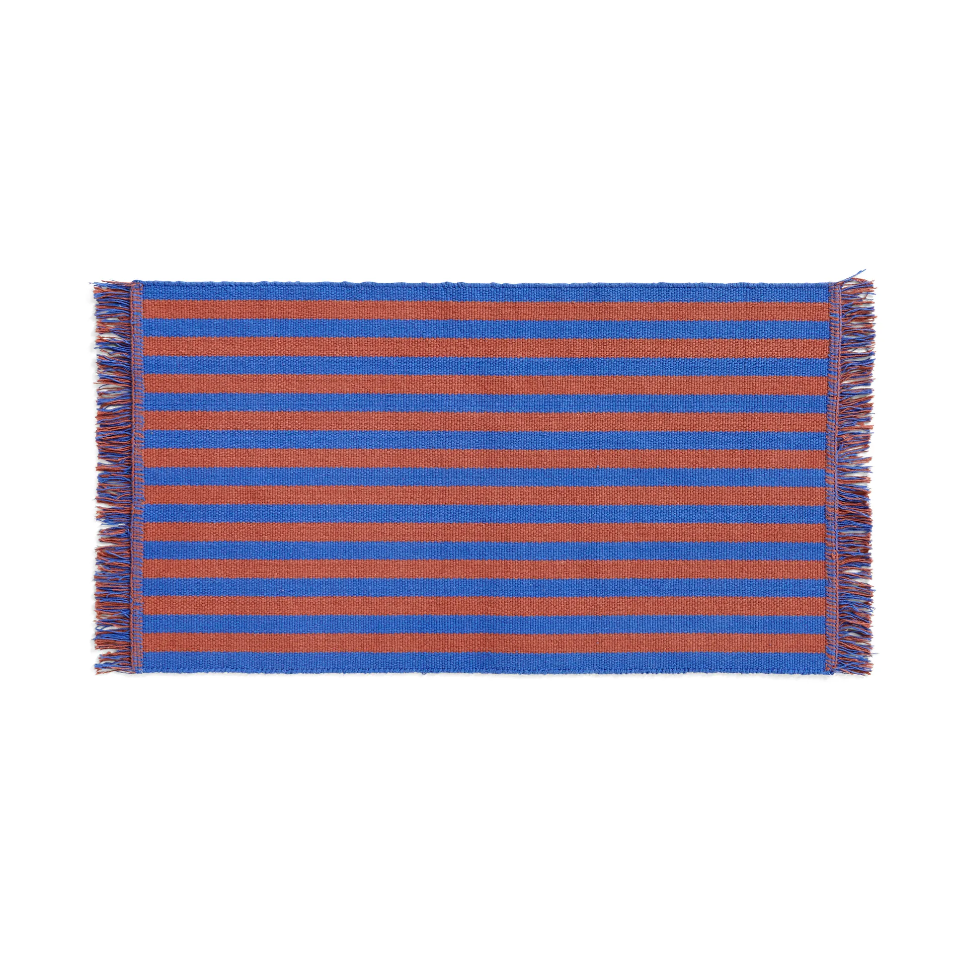 Stripes and Stripes dörrmatta 52x95 cm, Cacao sky HAY