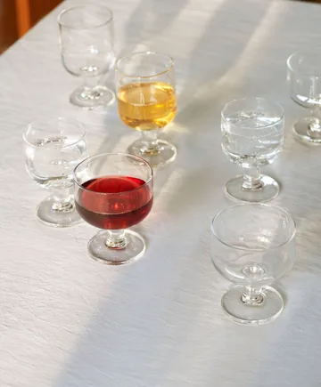Tavern glas på fot - M 20 cl - HAY