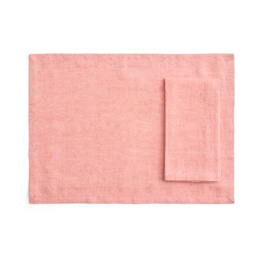 Tavolo bordtablett/servett 4-pack, Soft coral HAY