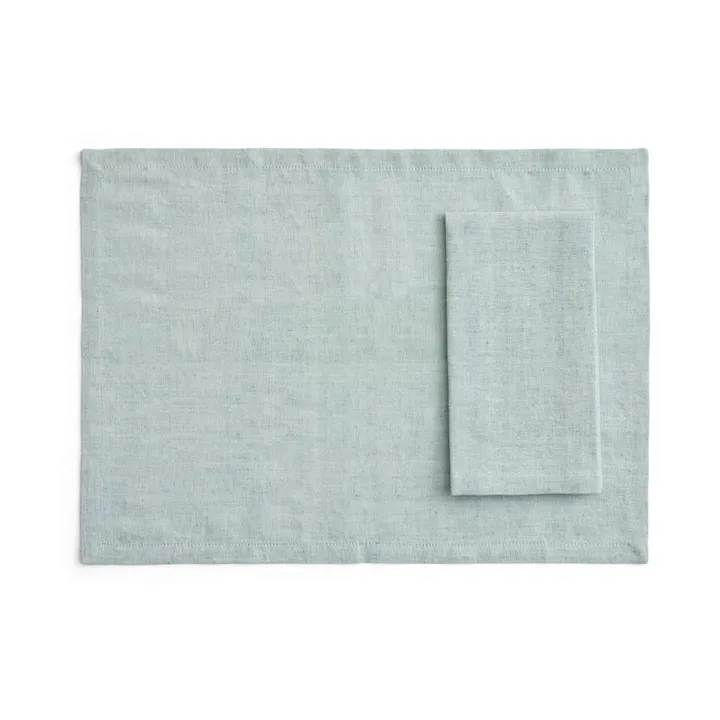 Tavolo bordtablett/servett 4-pack - Soft green - HAY