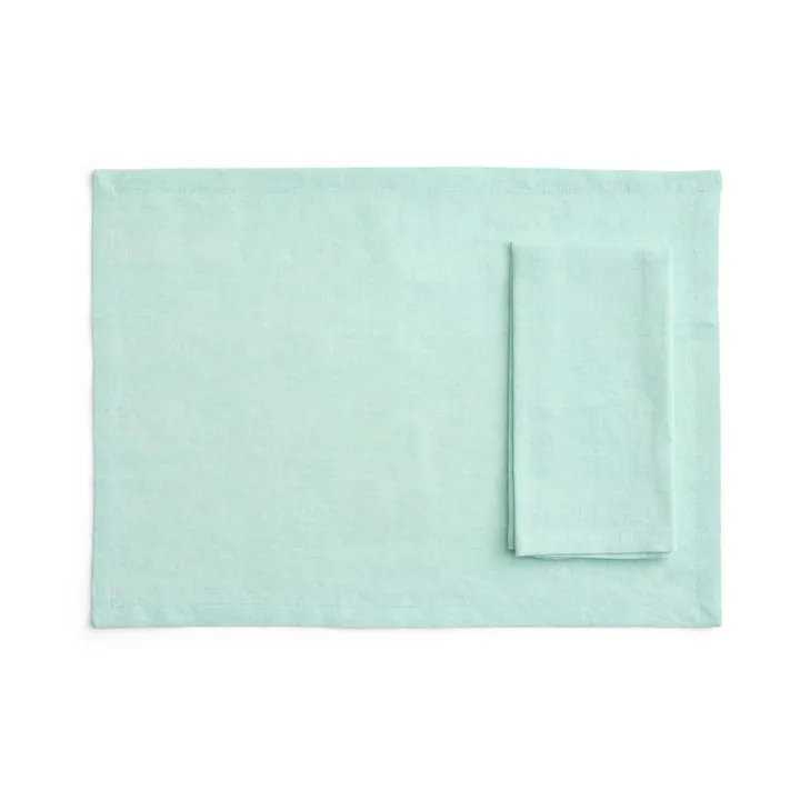 Tavolo bordtablett/servett 4-pack - Soft mint - HAY