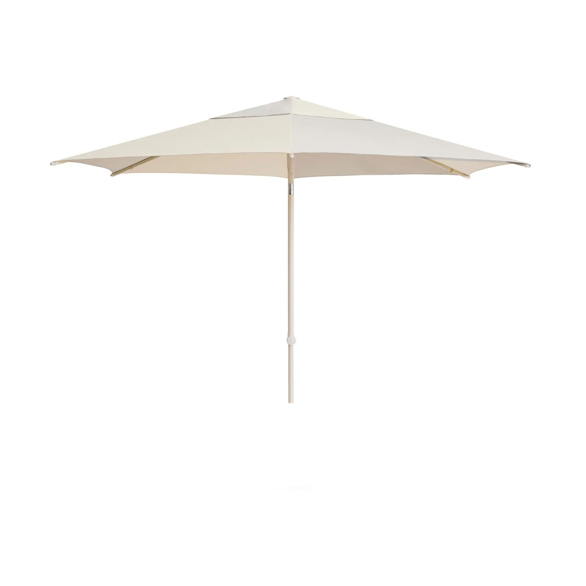 Terrazza Hexagon parasoll, Off white-grey HAY