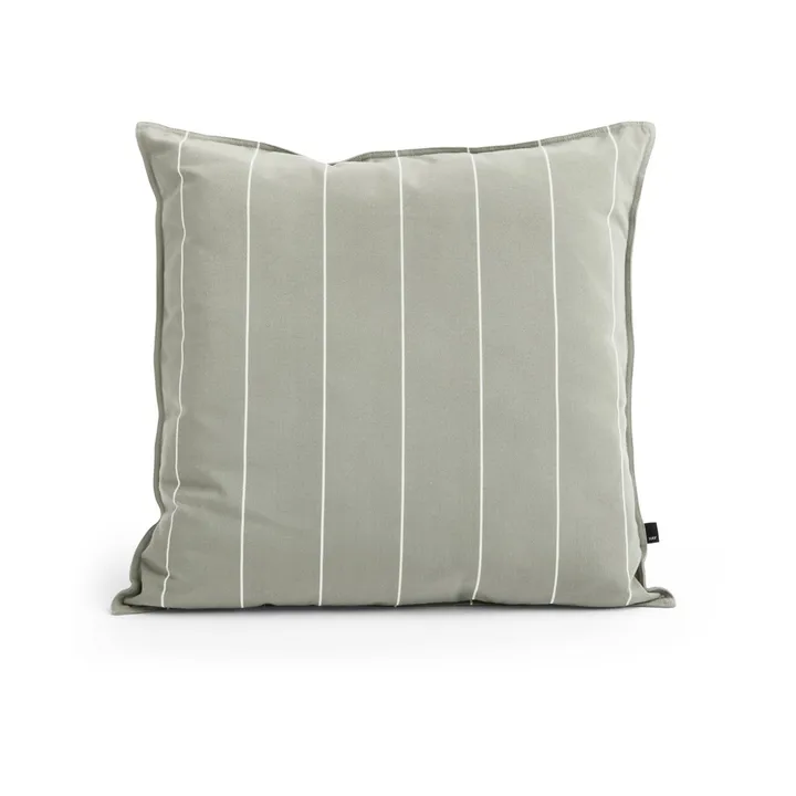 Terrazza kudde - Grey narrow stripe, 60x60 cm - HAY