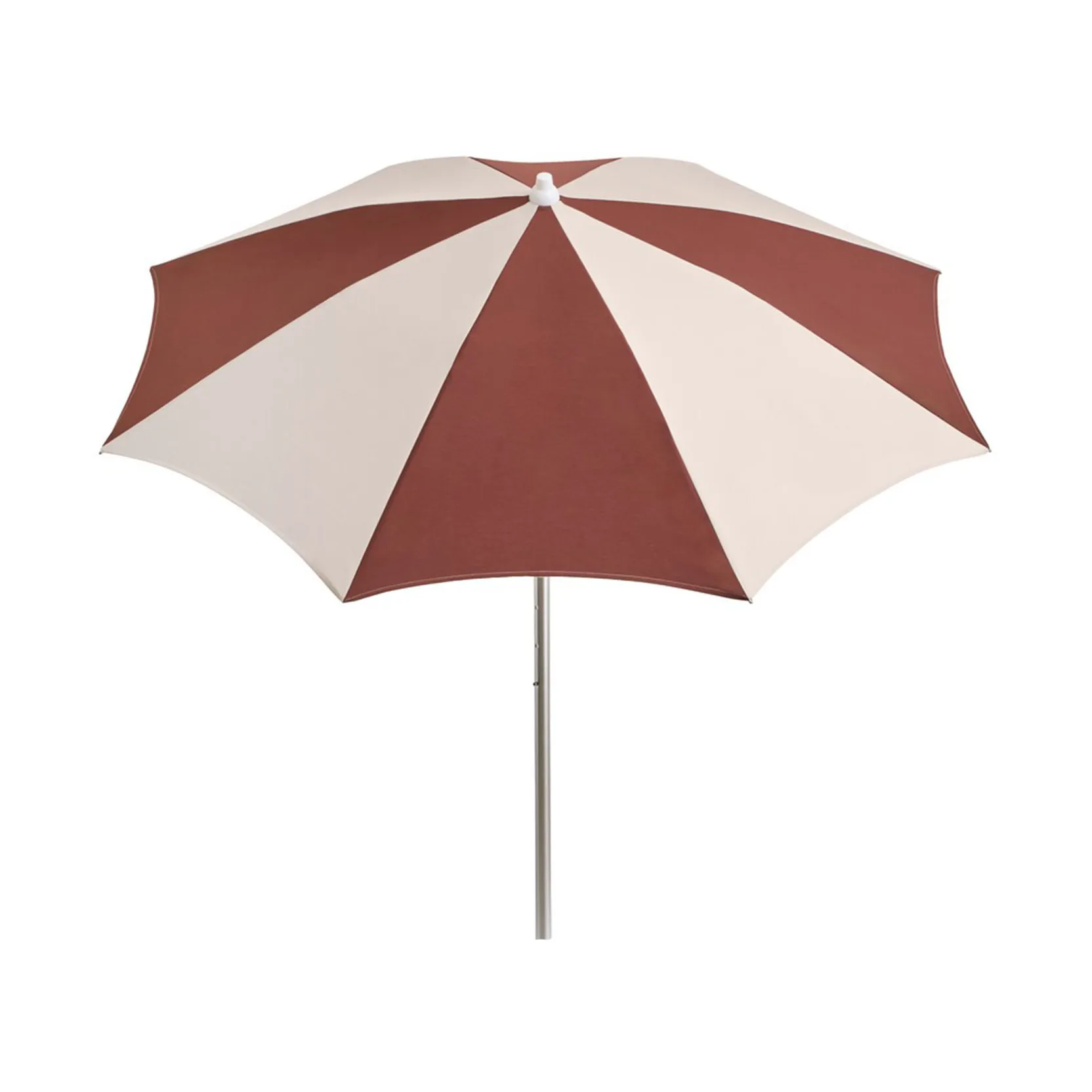 Terrazza Octagon parasoll, Off-white-burgundy HAY