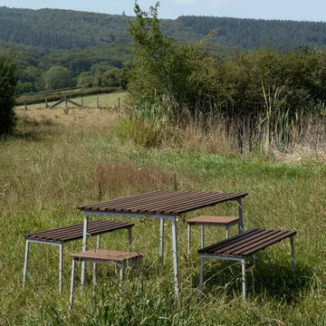 Traverse Bench 114 bänk - Oljad ask - HAY