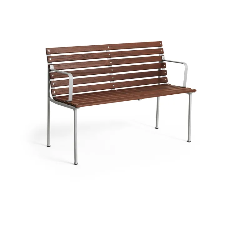 Traverse Dining bänk med armstöd - Oljad ask - HAY