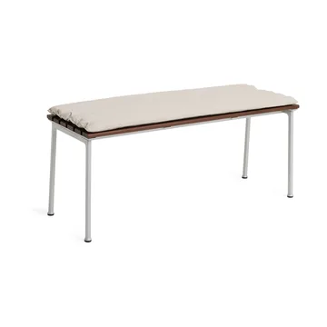 Traverse Quilted Bench 114/Dining Bench bänkdyna - Beige sand - HAY