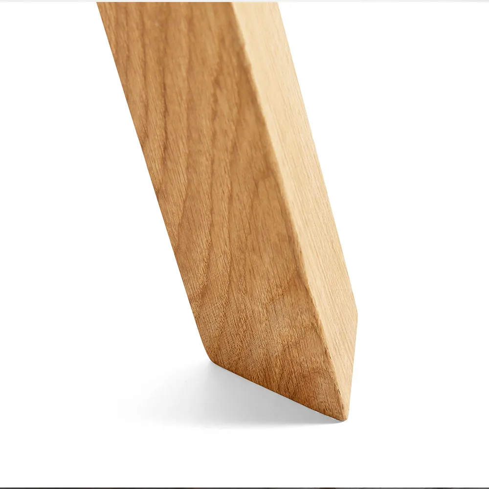 Triangle Leg bänk, water-based lacquered oak, 150 cm HAY