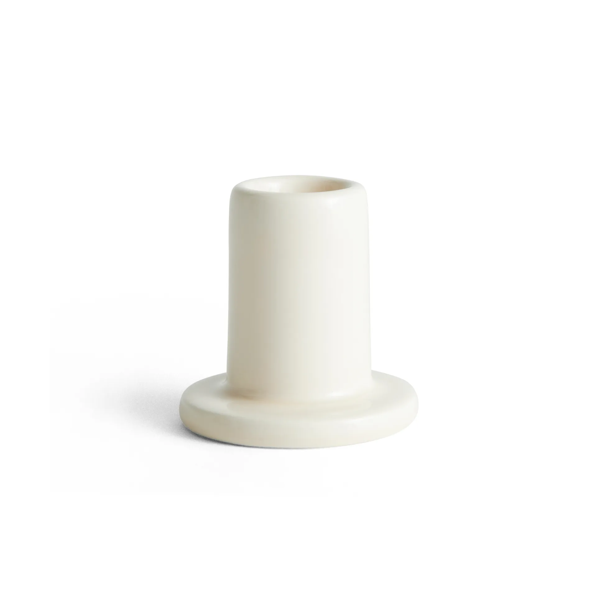 Tube ljusstake 5 cm, Off-white HAY