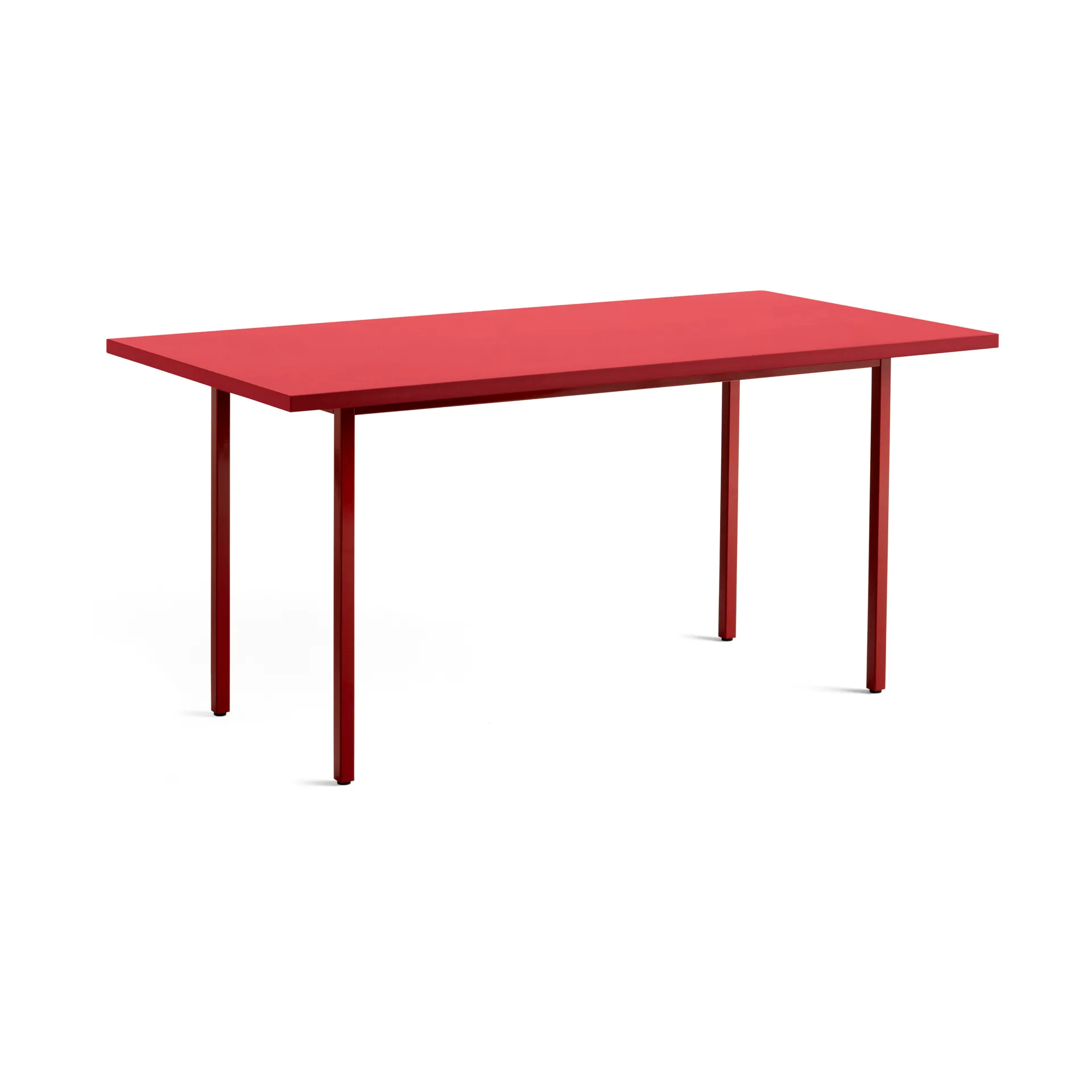 Two-Colour matbord 82x160 cm, Maroon red-red HAY