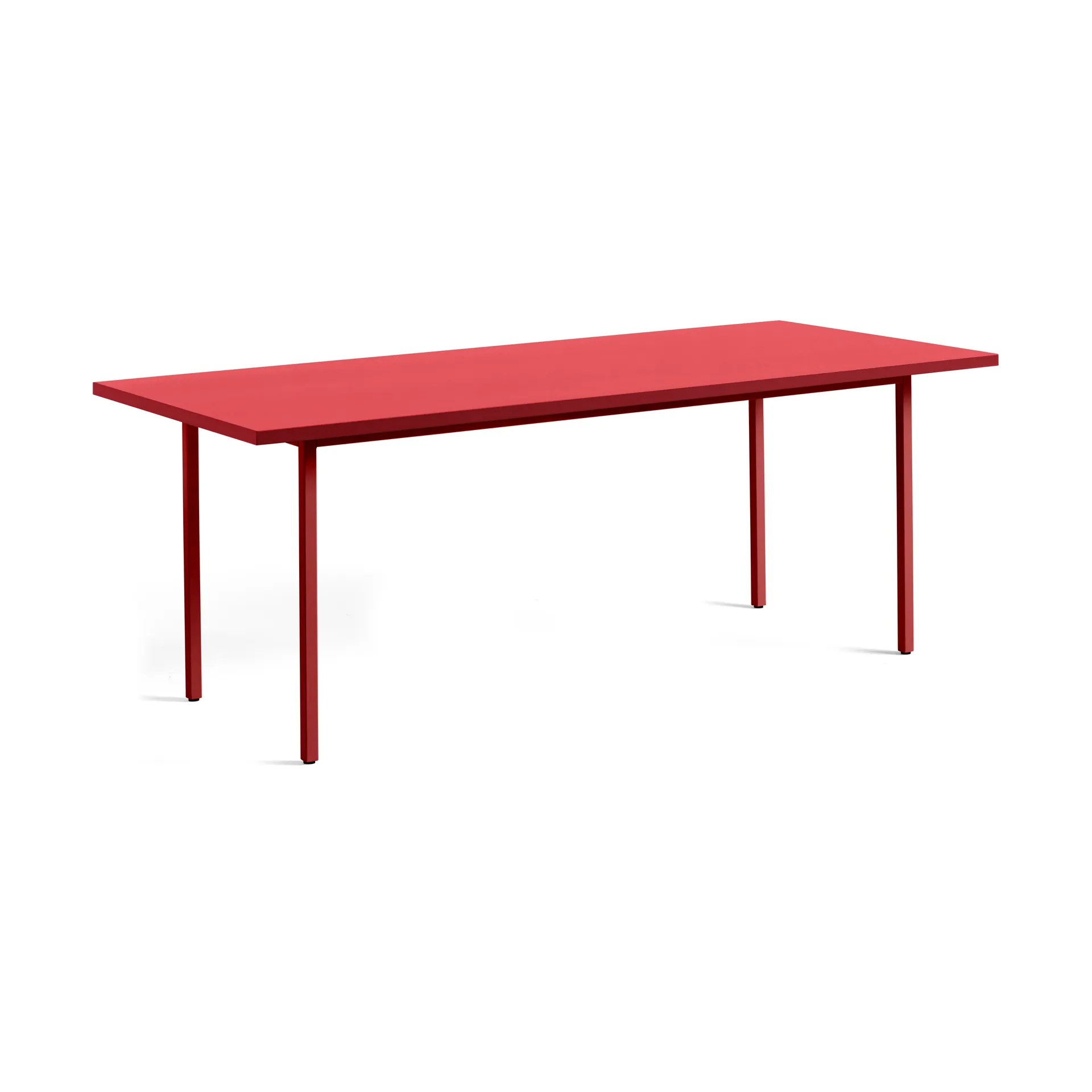 Two-Colour matbord 90x200 cm, Maroon red-red HAY