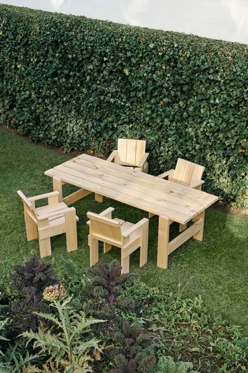 Weekday bord 230x83 cm lackad furu - Natural - HAY