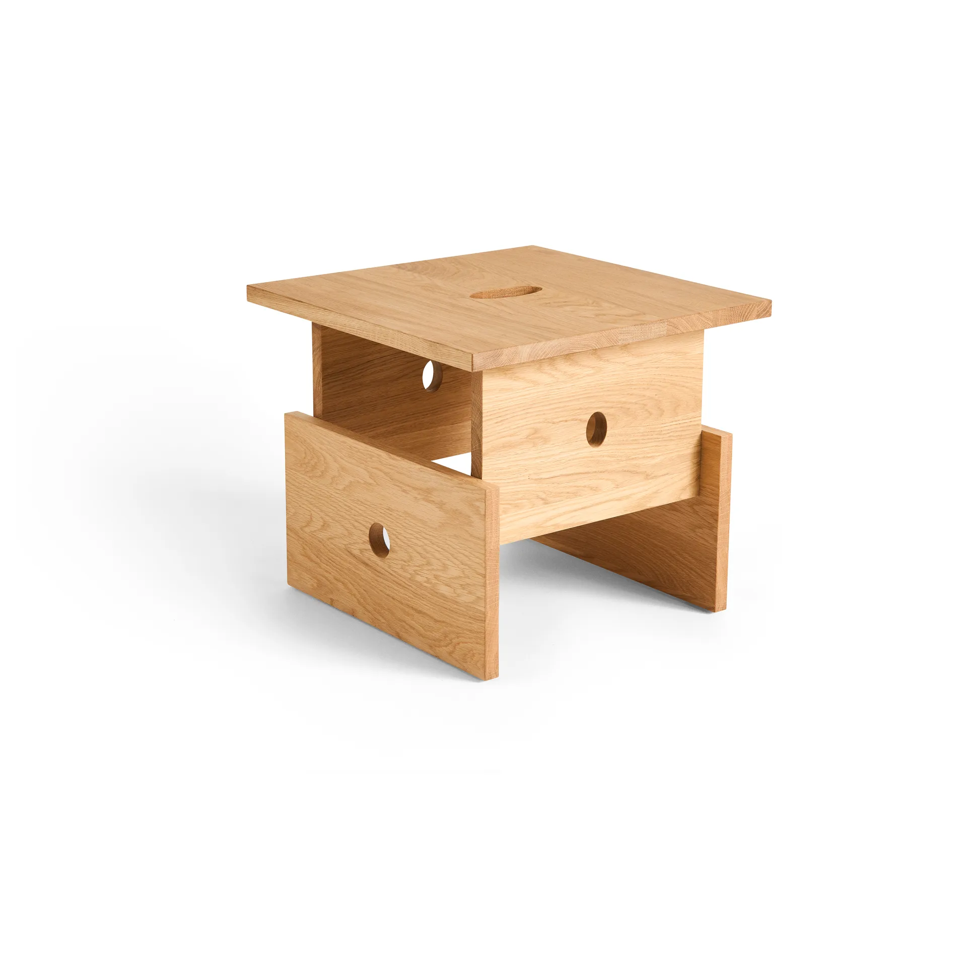 Wood Box soffbord, Oljad ek HAY
