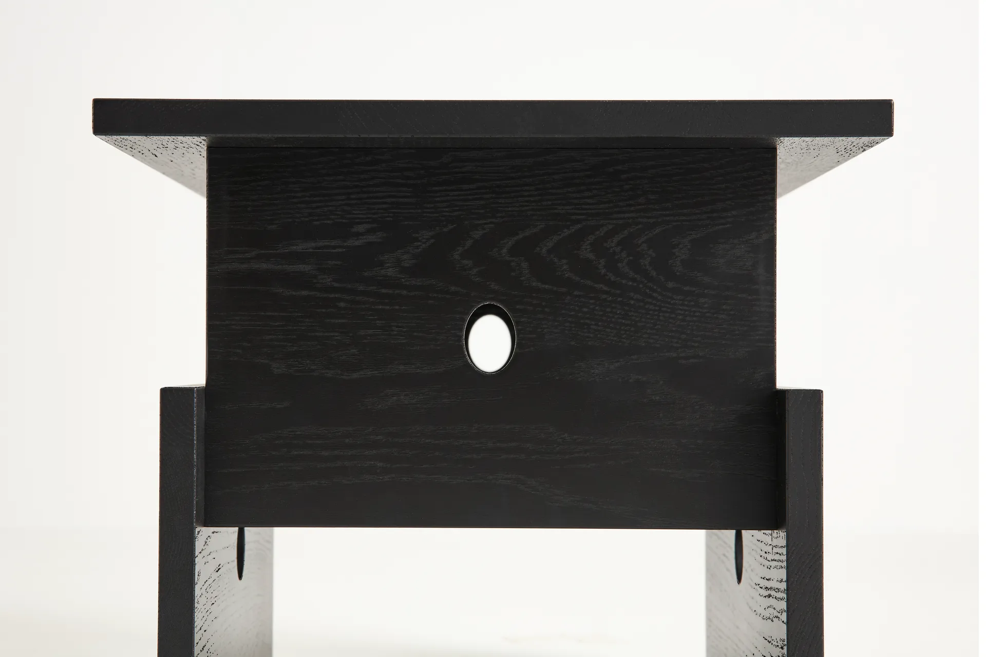 Wood Box soffbord, Svartlackerad ek HAY