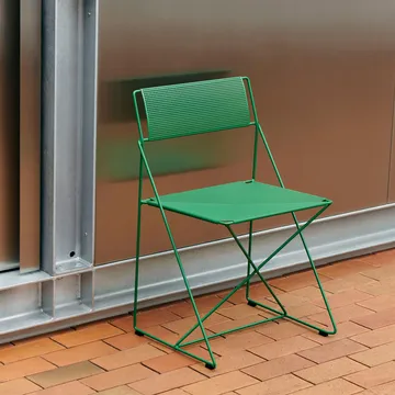 X-Line Indoor Outdoor stol - Leek green - HAY