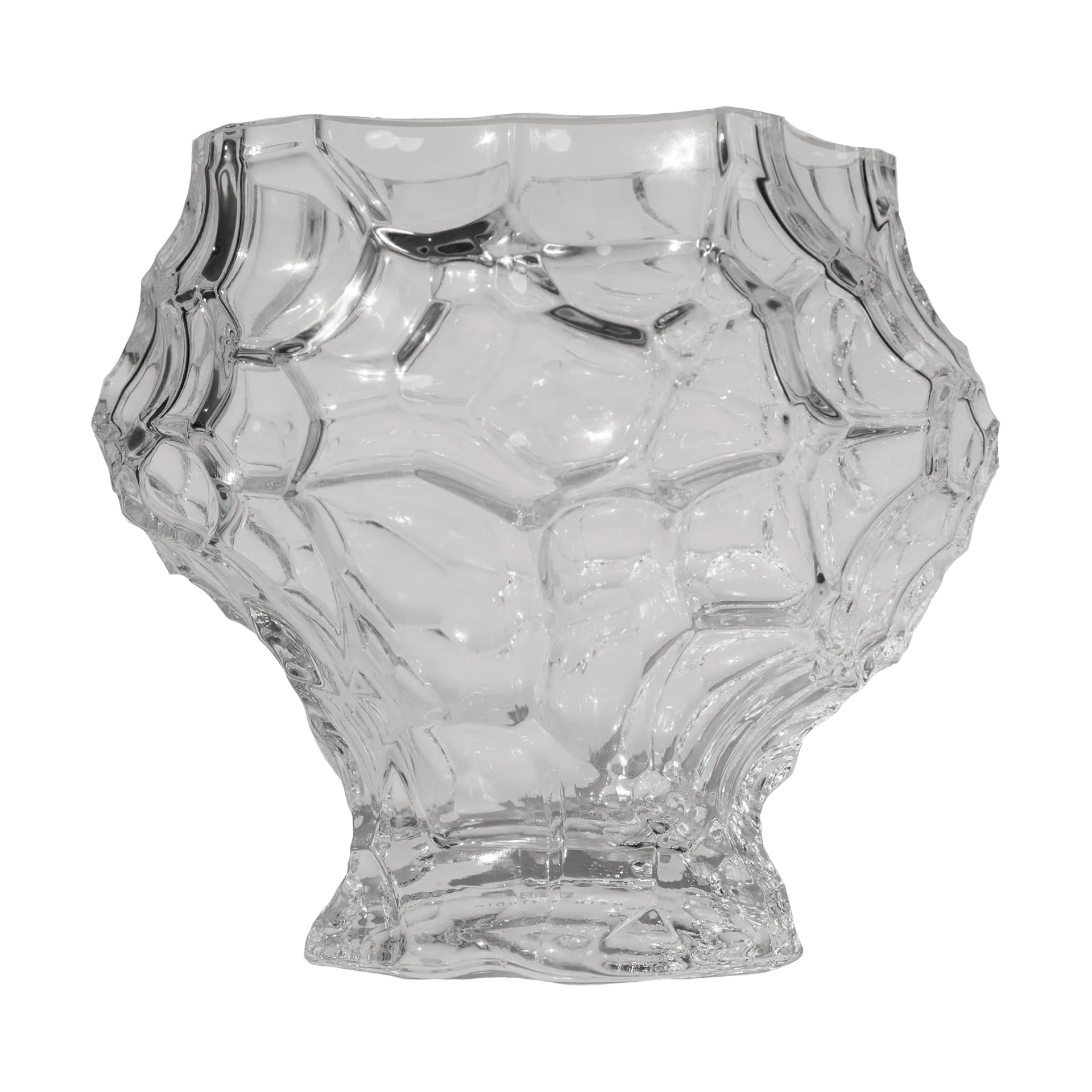Canyon medium vas 18 cm, Clear Hein Studio