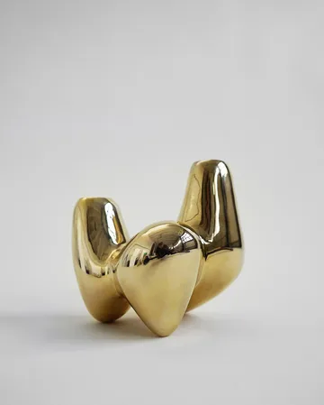 Unity ljusstake - Brass - Hein Studio