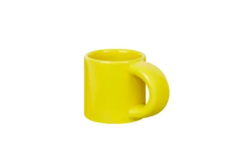 Bronto espressokopp 10 cl 4-pack - Yellow - Hem