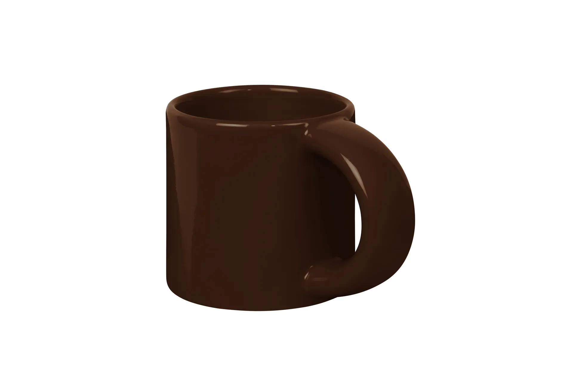 Bronto mugg 30 cl 2-pack, Brown Hem
