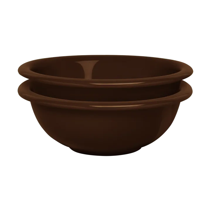 Bronto skål Ø17 cm 2-pack - Brown - Hem