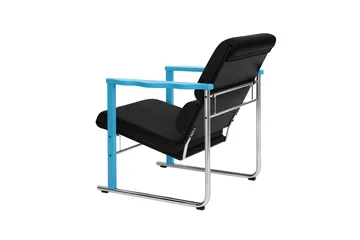 Experiment 502 loungefåtölj - Blue-black leather - Hem