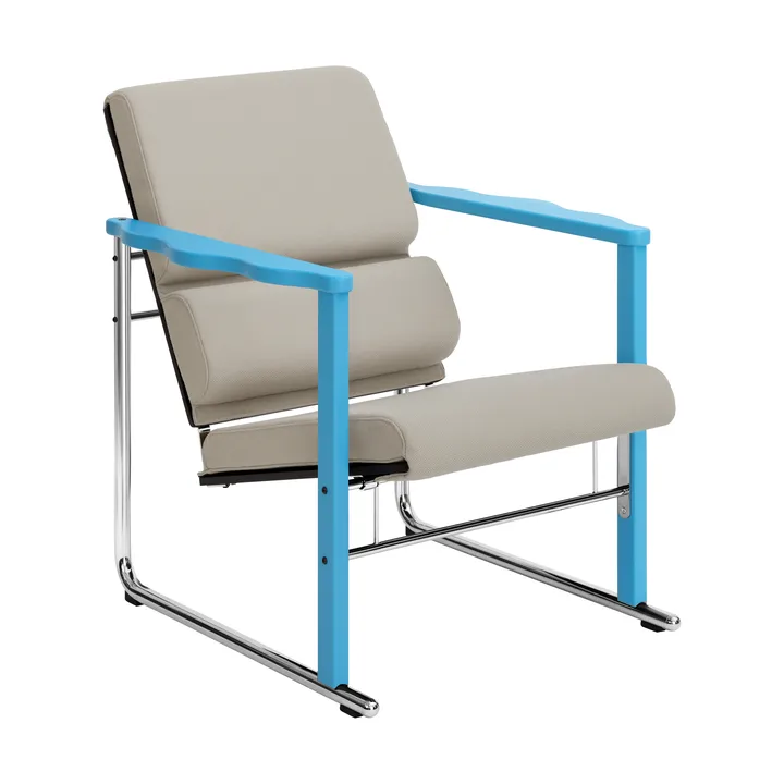 Experiment 502 loungefåtölj - Blue-light beige - Hem